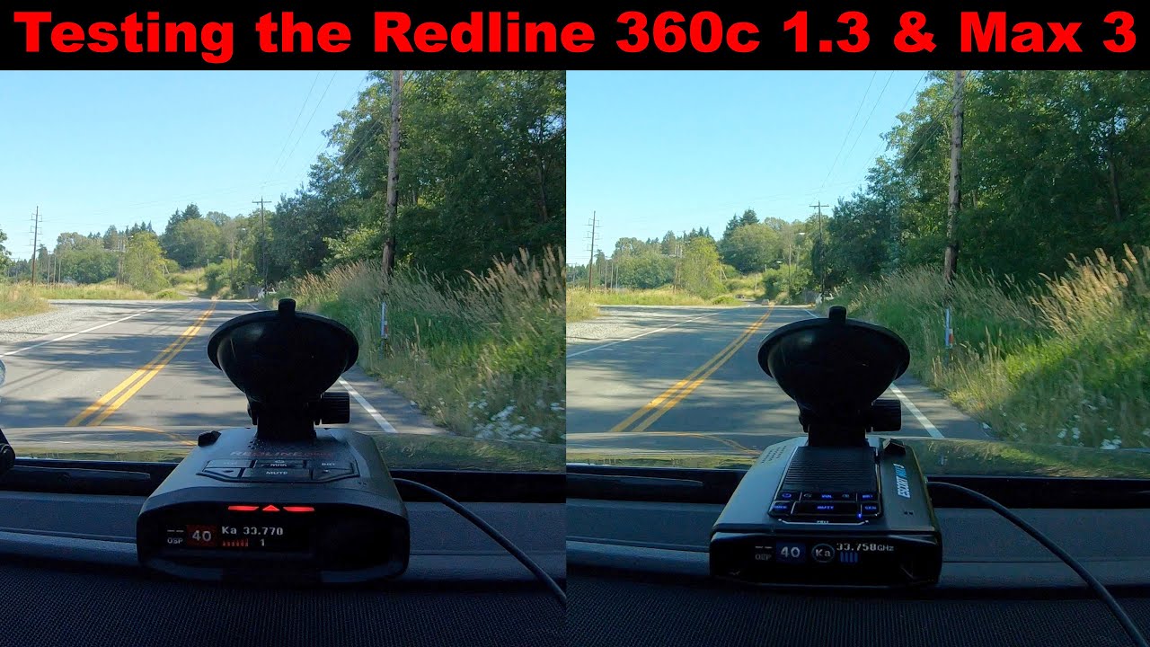 escort redline 360c vs uniden r8